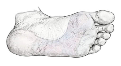 Tarsal Tunnel Syndrome — Plantar view